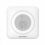 Sirena inalámbrica interior audio bidireccional 868 MHz LED Sonido 110 dB Batería larga duración Azul AX-PRO Hikvision