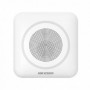 Sirena inalámbrica interior audio bidireccional 868 MHz LED Sonido 110 dB Batería larga duración Azul AX-PRO Hikvision