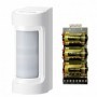 Detector doble tecnología doble PIR + Microondas autoalimentado Exterior Antimasking Optex+ Transmisor vía Radio AXPRO