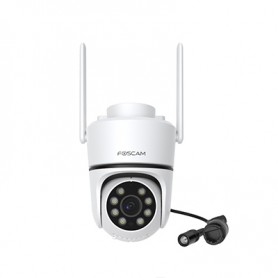 Foscam PD5 Cámara IP WIFI Dual band ,3K/5.0Mpx- Cámara de videovigilancia ,Seguimiento automático