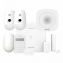 Kit AXPRO 868MHz 96 zonas Hikvision Panel + 2 PIRCAM + PIR + Mando + Teclado Lector de Tags + Contacto + Sirena