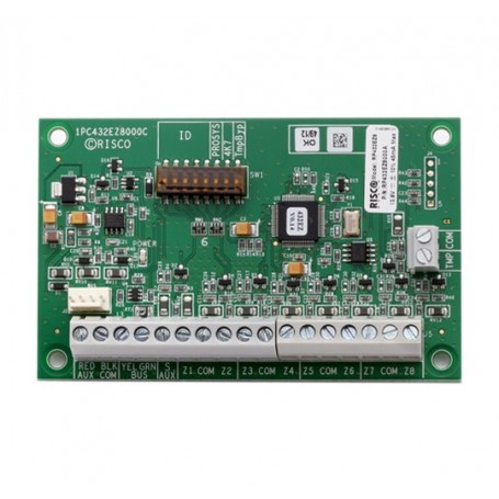 Módulo Expansor de 8 zonas cableadas convencionales Grado 3 para LightSYS+, LightSYS y ProSYS Plus