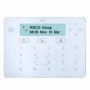 Teclado táctil Elegant blanco ( Sin LOGO RISCO ), para centrales LightSYS Certificado Grado 3