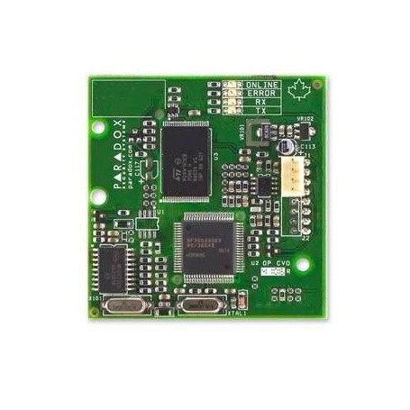 Módulo vocal para la transmisión de Eventos Paradox .