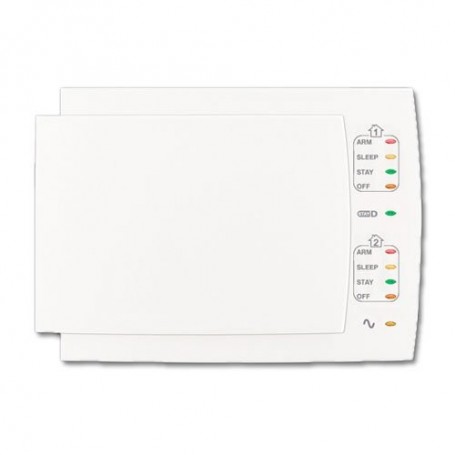 Teclado LEDS Paradox cableado de 10 zonas K10H