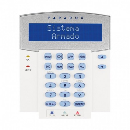 Teclado Paradox K641R+ con lector de proximidad
