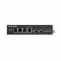 Switch Hi-PoE no administrado Gigabit 4 puertos Rango temperatura extendida Hikvision