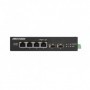 Switch Hi-PoE no administrado Gigabit 4 puertos Rango temperatura extendida Hikvision