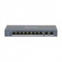 Switch POE 8 puertos 100Mbps 2P Gigabit RJ45 No gestionable Hikvision