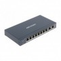 Switch POE 8 puertos 100Mbps 2P Gigabit RJ45 No gestionable Hikvision