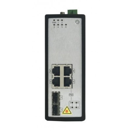 Switch POE industrial no administrado Gigabit de 4 puertos Puerto gigabit completo Hikvision
