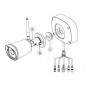 CAJA FAB99 Blanca para kits y cámaras IP Foscam