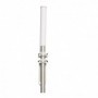 Antena omnidireccional de doble polaridad de 5 GHz y 12 dBi 360º 1km