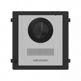 Unidad modular de calle videoportero 2 hilos Cámara 2MP Fisheye 2 relés 4CH alarma Hikvision