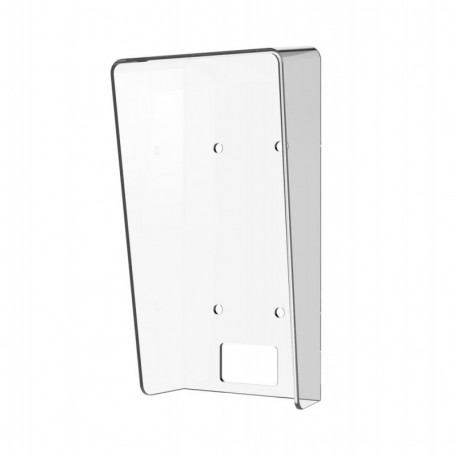 Visera Protectora contra lluvia superficie metacrilato transparente para videoportero serie KV6103 / KV6113 Hikvision