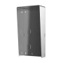 Visera Protectora de lluvia para videoportero 2 módulos Acero inoxidable Superficie Hikvision