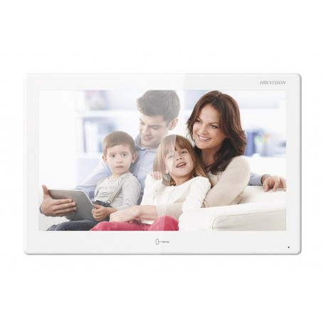 Pantalla táctil LCD videoportero 10,1" IPS Conexión Android con todos los dispositivos Hik-Connect Control Convergencia Total