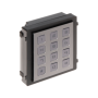Módulo de apertura con teclado para videoportero IP modular superficie/empotrado Hikvision