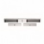 Cerradura magnética doble Resistencia 2x280 kg Hikvision