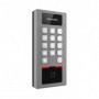 Terminal 2en1 Autónomo Exterior APP Hik-Connect. Control Acceso tarjeta/teclado Audioportero. Hikvision