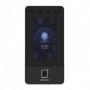 Terminal de acceso Gran Angular 2MP Reconocimiento Facial Huella Dactilar Tarjeta Mifare LCD Value Hikvision