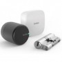 Cerradura inteligente Tedee PRO Black + Cilindro Bombillo Gerda Doble Embrague + Brigde Wi-Fi