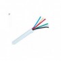 Bobina 100 m de Cable de Alarma de 6 hilos ( 4 x 0, 22 + 2 x 0,75 )