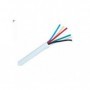 Bobina 100 m de Cable de Alarma de 6 hilos ( 4 x 0, 22 + 2 x 0,75 )