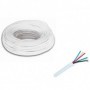 Bobina 100 m de Cable de Alarma de 6 hilos ( 4 x 0, 22 + 2 x 0,75 )