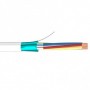 Rollo 100m de cable flexible 4 hilos apantallado libre halógenos (4x0,22 AL/M HF)