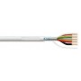 Rollo 100m de cable flexible 6+2 hilos apantallado libre halógenos (AL/M 6x0,22+2x0,75 HF)