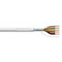 Rollo 100m de cable flexible 6+2 hilos apantallado libre halógenos (AL/M 6x0,22+2x0,75 HF)