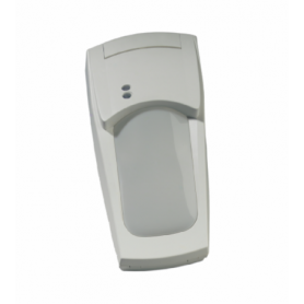 Detector PIR de movimiento 11 cortinas 20m y cortina central 60m, V2E Aritech