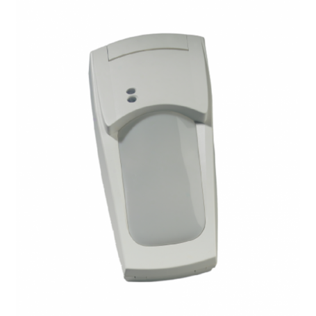 Detector PIR de movimiento 11 cortinas 20m y cortina central 60m, V2E Aritech