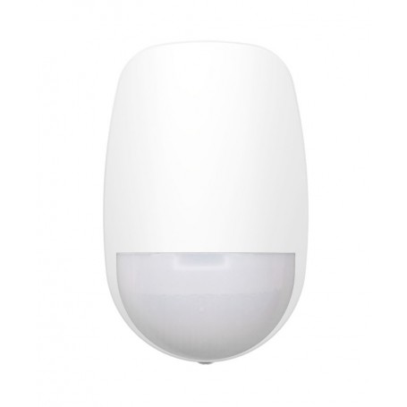 Detector cableado interno 12m/85,9° doble tecnología Microondas + PIR Inmunidad mascotas 10kg alarma/cableado Grado 2 Hikvision