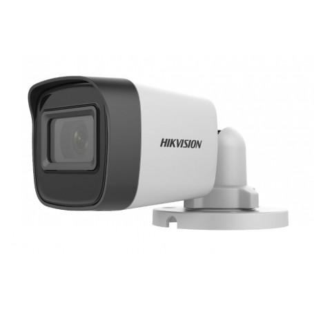 Cámara Bullet 4en1 5MP 2.8mm IR30 IP67 MIC Hikvision