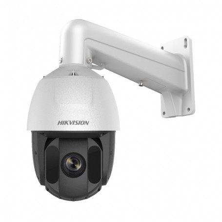 Cámara Domo PTZ 5" 4en1 2MP 4.8-153mm IR150m Zoom32X WDR120 IP66 E/S Alarma BNC Hikvision