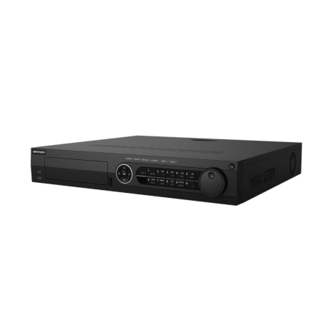Grabador DVR 5en1 32CH 5MP Lite1080p + 16CH IP 6MP 1.5U Acusense 4xHDD E/S Audio Alarma 16/4 Hikvision