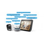 Foscam V5P Cámara IP - WiFi Dual 2.4/5Ghz - 5 Mpx, Exterior con focos y Sirena, Audio bidireccional, Blanca