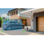 Foscam W5EP Cámara IP - PoE  QHD 3K/5 MP, Exterior con iluminación de alarma ROJA y AZUL, Audio bidireccional, Blanca