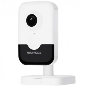 Cámara compacta CUBE IP WIFI, micrófono Altavoz IR10 2.8 mm 4MP POE Acusense. DS-2CD2443G2-IW(2.8mm)(W)